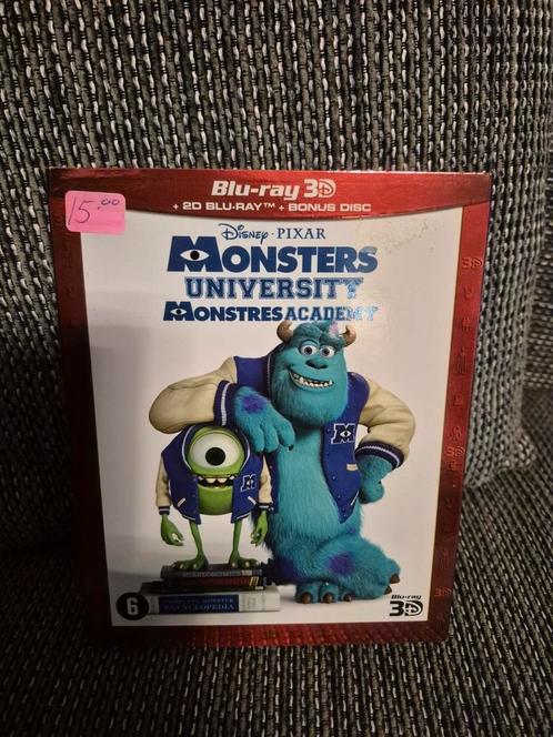 Monsters university, Cd's en Dvd's, Blu-ray, Zo goed als nieuw, Ophalen of Verzenden