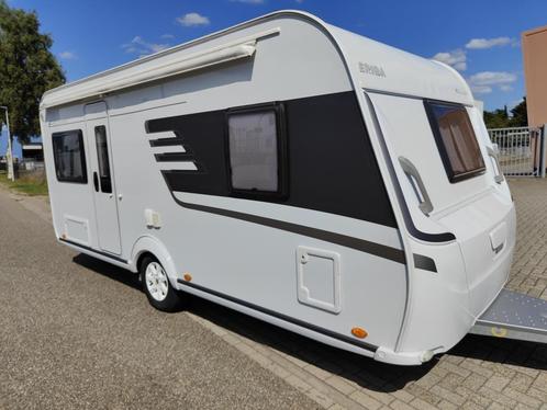 Top staat! Eriba Exiting 465 mover,unico voortent, omnistor, Caravans en Kamperen, Caravans, Bedrijf, 1000 - 1250 kg, Rondzit
