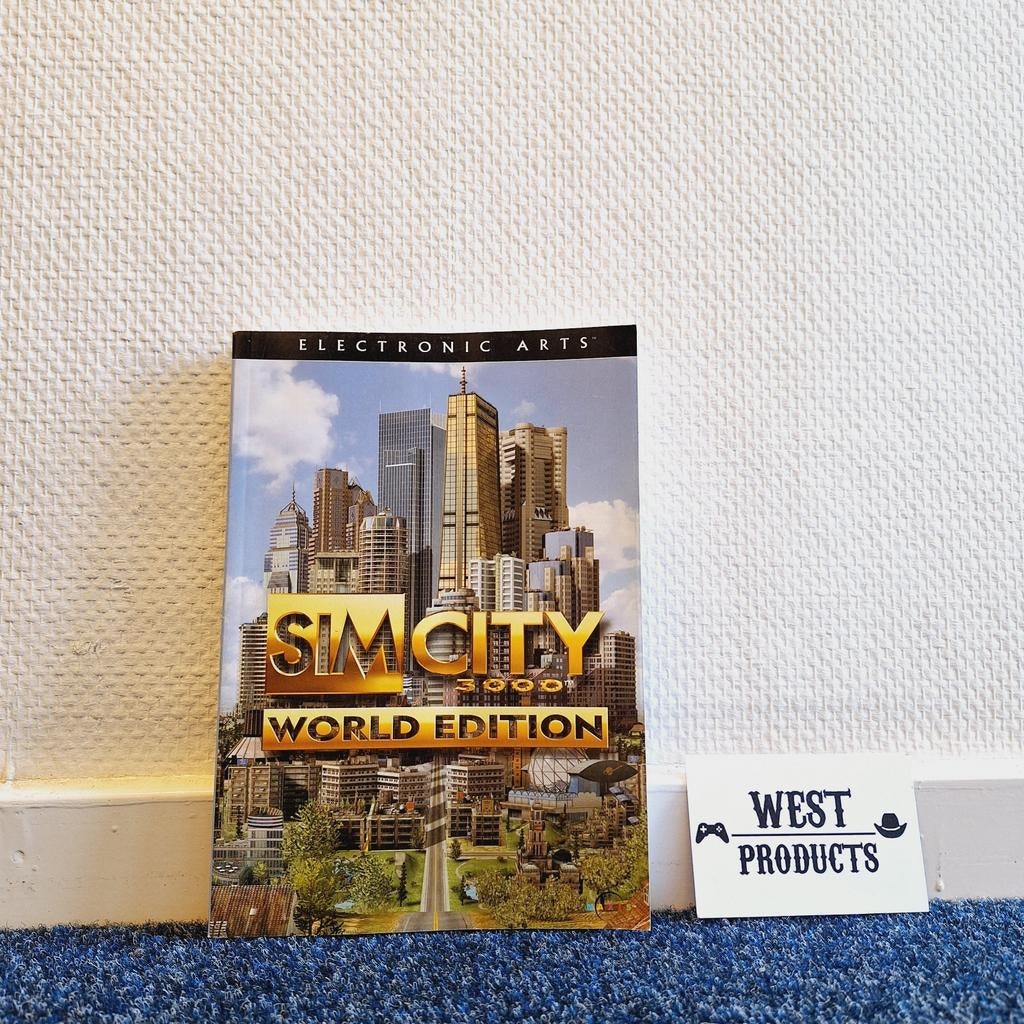 SimCity 3000 World Edition Manual/Boek, Spelcomputers en Games, Games | Overige, Gebruikt, Simulatie, 1 speler, Vanaf 3 jaar, Eén computer