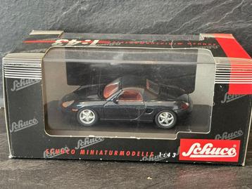 Porsche Boxter blauw | Schuco | Mint/Boxed beschikbaar voor biedingen