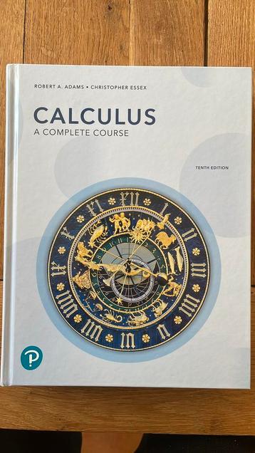 Calculus: A complete course 10th edition beschikbaar voor biedingen