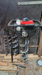 EGI-CQ303Motor62 CC gronboor benzine, Tuin en Terras, Hand-tuingereedschap, Ophalen, Zo goed als nieuw, Grondboor