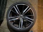5-Tripplespaaks Matt Black Diamond Cut S60 V60, Ophalen, Banden en Velgen, Personenwagen, 20 inch