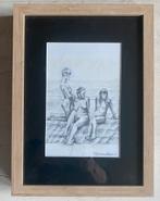 De drie Gratien tekening, Antiek en Kunst, Ophalen of Verzenden