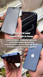 iPhone 12 mini 64GB, Telecommunicatie, IPhone 12 Mini, Blauw, Ophalen of Verzenden, Zo goed als nieuw