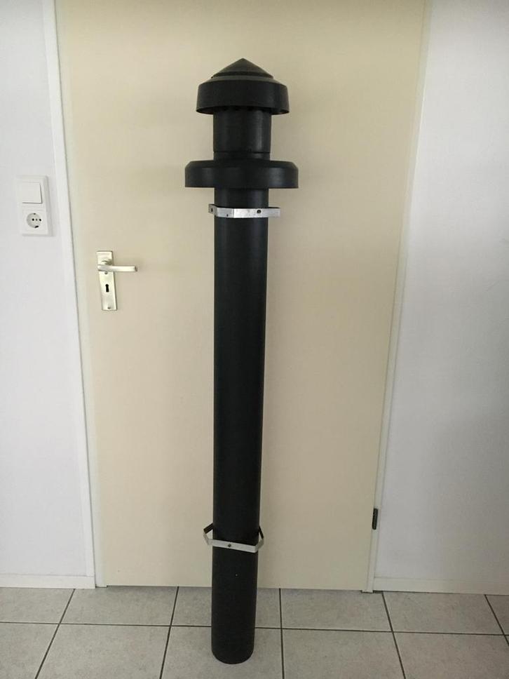 beluchting/ventilatie pijp luchtdoorvoerpijp L120x diam 12.5, Doe-het-zelf en Verbouw, Ventilatie en Afzuiging, Gebruikt, Ophalen