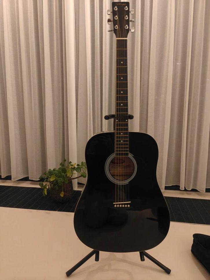 Stagg Western Gitaar - nooit op gespeeld., Muziek en Instrumenten, Snaarinstrumenten | Gitaren | Akoestisch, Zo goed als nieuw