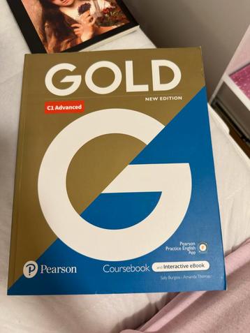 Gold C1 Advanced Coursebook beschikbaar voor biedingen
