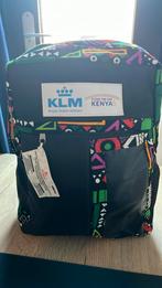 KLM Rugzak Zwart Afrikaans Design, Overige merken, 25 tot 40 cm, Nieuw, Ophalen of Verzenden