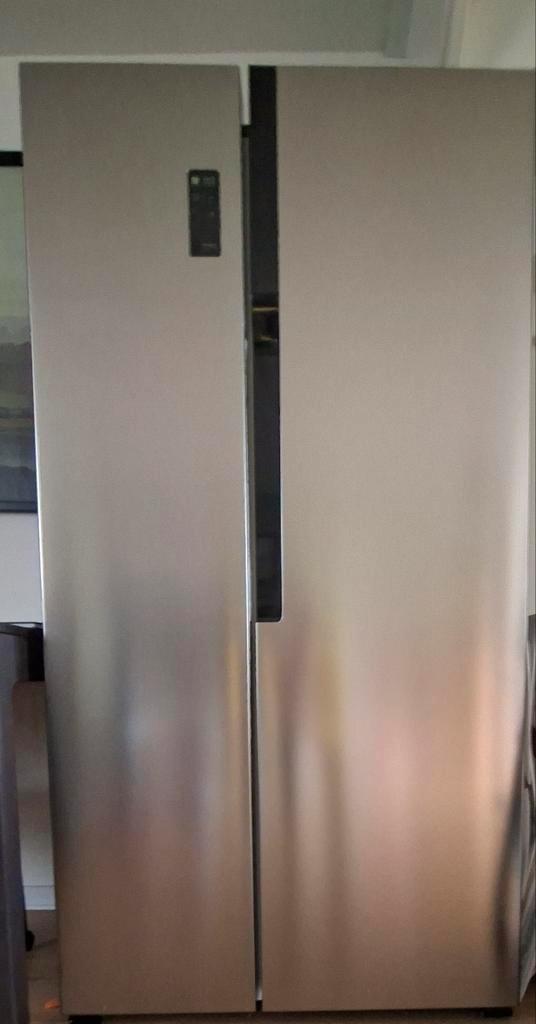 Koenic KDD216F Amerikaanse Koelkast - 2 jaar gebruikt, Witgoed en Apparatuur, Koelkasten en IJskasten, Gebruikt, Met aparte vriezer