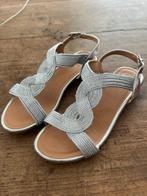 Zilveren sandaaltjes Calçado Guimarães maat 38, Overige kleuren, Zo goed als nieuw, Sandalen of Muiltjes, Ophalen of Verzenden