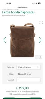 Dothebag leer bruin veab, Sieraden, Tassen en Uiterlijk, Overige merken, Bruin, Ophalen of Verzenden, Zo goed als nieuw