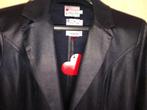 Helena Hart prachtige biker blazer donkerblauw leather look, Maat 42/44 (L), Nieuw, Helena Hart, Jasje
