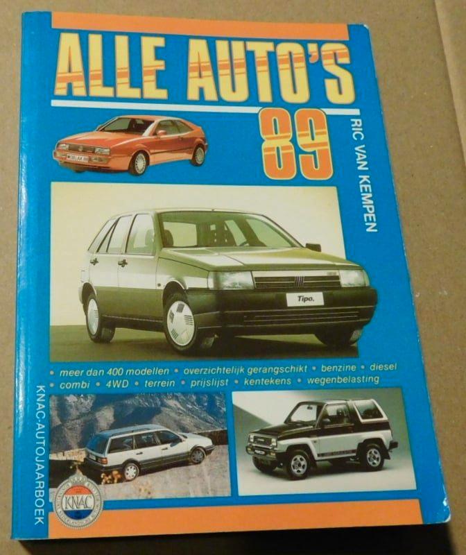 Youngtimer auto's vergelijken - Alle Auto’s 1989, Boeken, Auto's | Boeken, Gelezen, Algemeen, Ophalen of Verzenden