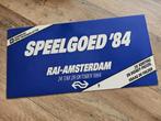 NS spoorwegen reclame bord 40x20, Verzamelen, Spoorwegen en Tramwegen, Ophalen of Verzenden, Gebruikt, Trein, Overige typen