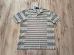 Prachtige grijs gestreepte polo van Fred Perry, XL. Katoen., Onb, Maat 56/58 (XL), Ophalen of Verzenden, Fred Perry
