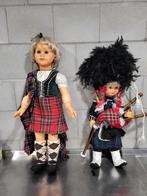 Poppen / Highland Danser en Piper, Verzenden, Zo goed als nieuw