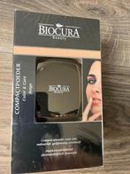 3 Nieuwe Biocura poeder beige kleur #3 incl. spiegel+penseel, Gehele gezicht, Beige, Nieuw, Ophalen of Verzenden