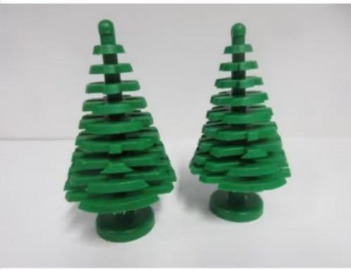 nr. 5899, 2 Dennenbomen. Verzenden mogelijk, Kinderen en Baby's, Speelgoed | Duplo en Lego, Zo goed als nieuw, Lego, Complete set