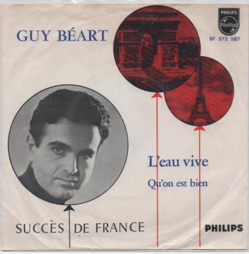 Guy Beart- L' eau Vive. Succes de France, Cd's en Dvd's, Vinyl Singles, Gebruikt, Pop, Verzenden