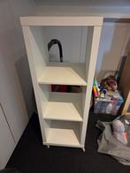 Kallax IKEA 3 vaks op wieltjes, Huis en Inrichting, Kasten | Boekenkasten, Ophalen, Minder dan 50 cm, 100 tot 150 cm, Zo goed als nieuw