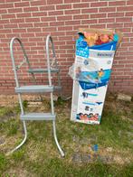 Bestway zwembad 4mtr bij 2,11mtr, Ophalen, 200 tot 300 cm, 80 tot 120 cm, Zo goed als nieuw