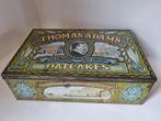 Vintage groen blik THOMAS ADAMS  & CO. LTD. Oat cakes, Verzamelen, Blikken, Ophalen of Verzenden, Gebruikt, Koek(jes)