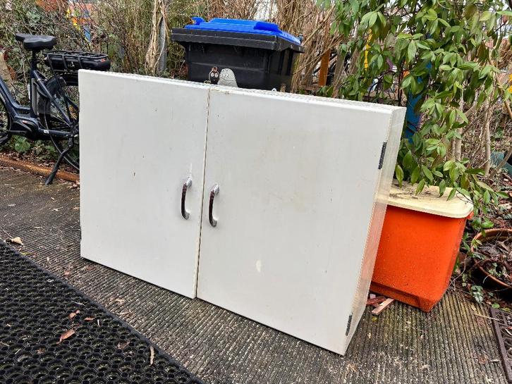 Vintage keukenkasten (4), Huis en Inrichting, Keuken | Keukenelementen, Gebruikt, Minder dan 100 cm, 50 tot 100 cm, 25 tot 50 cm