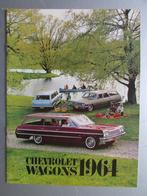1964 CHEVROLET wagons brochure, Engels, Boeken, Chevrolet, Ophalen of Verzenden, Zo goed als nieuw