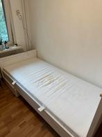 Ikea Hemnes Bedframe - Wit gebeitst, Gebruikt, 90 cm, Eenpersoons, Wit