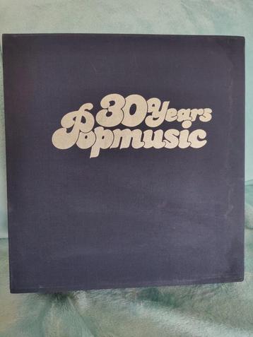30 Years Popmusic met 30 vinyl platen in box!  beschikbaar voor biedingen