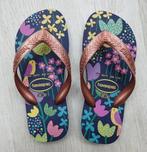 Kleurrijke Havaianas slippers - bloemen - vogels - mt 31/ 32, Ophalen, Jongen of Meisje, Overige typen, Nieuw