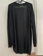 Gebreid vest, Zwart, Ophalen of Verzenden, Zo goed als nieuw, Maat 36 (S)