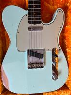 Fender CS 1961 Telecaster Relic Faded Green LTD - als NIEUW, Muziek en Instrumenten, Snaarinstrumenten | Gitaren | Elektrisch
