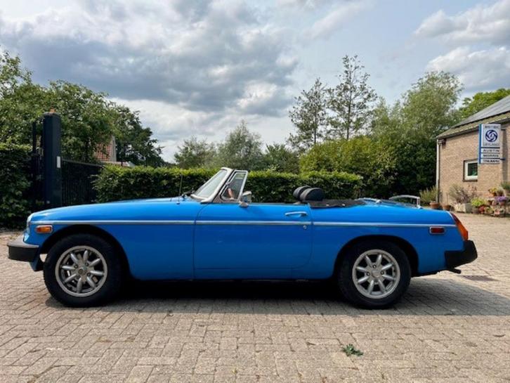 MGB Roadster, Pageant Blue, Auto's, MG, Particulier, B, Lederen bekleding, Open dak, Benzine, Cabriolet, Handgeschakeld, Blauw