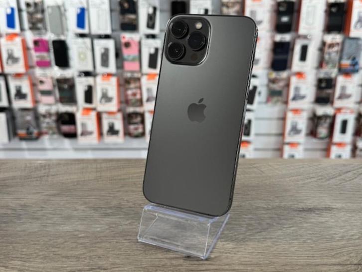 iPhone 13 Pro Max 256GB Zwart - Garantie & Nieuwstaat!, Telecommunicatie, Mobiele telefoons | Apple iPhone, Zo goed als nieuw