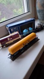 4 x goederenwagons, Gebruikt, Gelijkstroom, Wagon, Ophalen of Verzenden