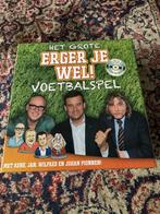 Het grote erger je wel Voetbalspel., Hobby en Vrije tijd, Gezelschapsspellen | Bordspellen, Een of twee spelers, Ophalen of Verzenden