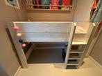 Stevige halfhoogslaper/kleuterbed van steigerhout, Ophalen, Gebruikt, Halfhoogslaper