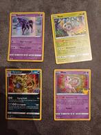 Rowlet, mew, tyranitar en spectrier holo, Hobby en Vrije tijd, Verzamelkaartspellen | Pokémon, Ophalen of Verzenden, Zo goed als nieuw