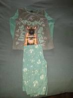 Warme Pyjama met hond maat 128/134, Ophalen of Verzenden, Zo goed als nieuw, Jongen, Nacht- of Onderkleding