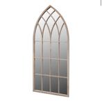Tuinspiegel gotisch boogvormig 50x115 cm, nieuw in doos, Ophalen of Verzenden, Glas, Nieuw