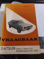 Vraagbaak Datsun Cherry, Cherry  F-II  1971-1978, Ophalen of Verzenden