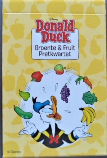 DONAL DUCK Groente & Fruit Pret KWARTET - Jumbo 2016