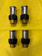 4x HENCO puntstuk 32x3/4 buitendraad, Ophalen of Verzenden, Zo goed als nieuw