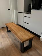 Mangohout eettafel bankje, Huis en Inrichting, Complete inboedels, Ophalen