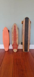 3 vintage skateboards – een stukje geschiedenis op wieltjes!, Ophalen of Verzenden, Zo goed als nieuw, Skateboard
