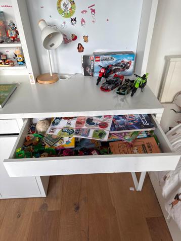 Ikea Malm Bureau - Wit - afbeelding 3