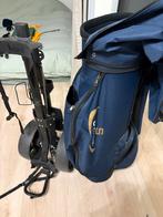 Golf tas met kar, Sport en Fitness, Golf, Ophalen of Verzenden, Gebruikt, Tas, Overige merken