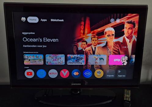 Samsung 37 inch Full HD 100Hz LCD TV met afstandsbediening, Audio, Tv en Foto, Televisies, Gebruikt, LCD, 80 tot 100 cm, Full HD (1080p)